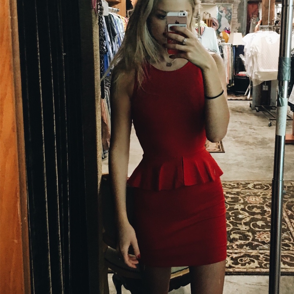 Red Zara Dress